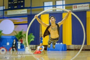 5º lugar no World Championships 2016 in Wheel Gymnastics